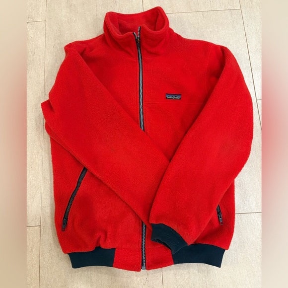 Men’s Vintage 1980s Patagonia fleece zip-up sweater size medium - Picture 2 of 12